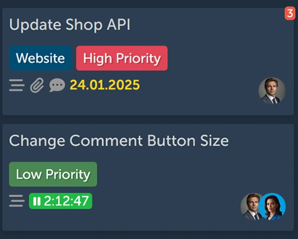 4ga Boards Tasks Priority